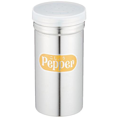 遠藤商事 業務用 調味缶 ロング (アクリル蓋付) P缶 (こしょう) 18-8ステンレス・ポリプロ...