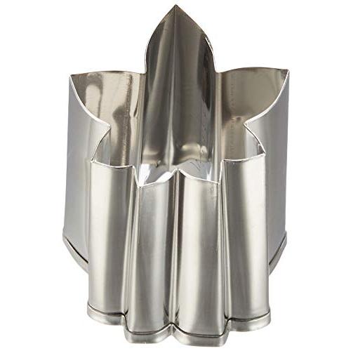 遠藤商事 業務用 本職用厚口抜型紅葉 中(No.4) 18-8ステンレス 日本製 BNK06052