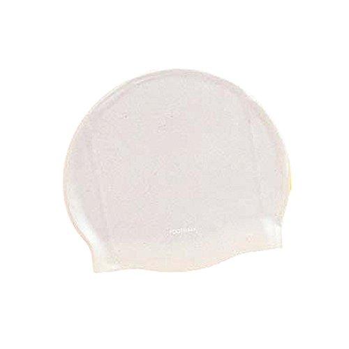 FOOTMARK(フットマーク) 水泳帽 スイミングキャップ スクールシリコン 101117 ホワイ...