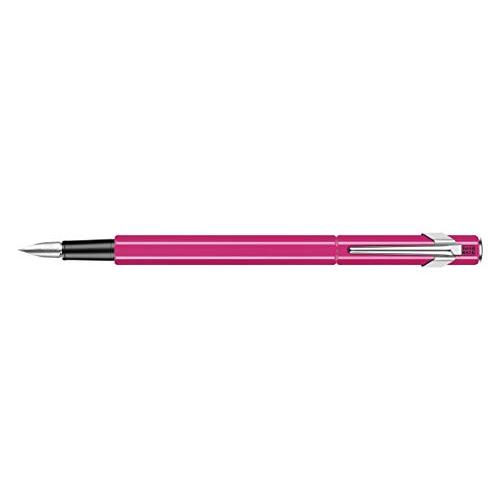 カランダッシュ 万年筆 M 中字 849 0840-090 蛍光ピンク 両用式 正規輸入品