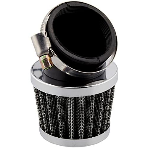 キジマ (kijima) バイク バイクパーツ パワーエアークリーナー ユニバーサル 45° 取付径...