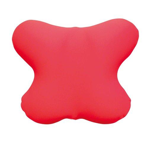 MOGU(モグ) ビーズクッション レッド バタフライクッション カバー付 (全長約40cm)