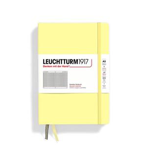 LEUCHTTURM1917/ロイヒトトゥルム Notebooks Medium (A5) バニラ ミディアム (A5) 方眼 365487｜hapitize