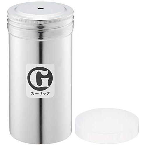 遠藤商事 業務用 調味缶 ロング (アクリル蓋付) G缶 (ガーリック) 18-8ステンレス・ポリプ...