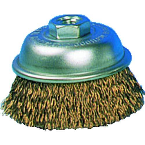 TRUSCO(トラスコ) 電動工具用カップブラシ Φ75 真鍮メッキ 線径0.27 GCB-75