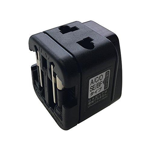 カシムラ(Kashimura) 海外用 変換プラグ 2口電源 世界対応 電源プラグ A/C/O/SE...