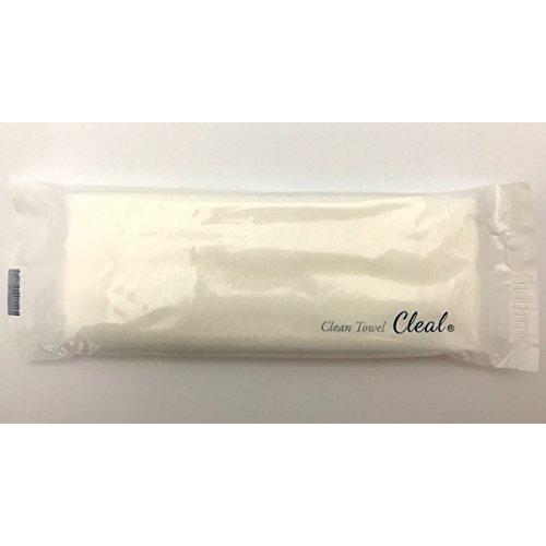 CLEAL 使い捨て 紙おしぼり クリール R 平型 200x265mm 100本