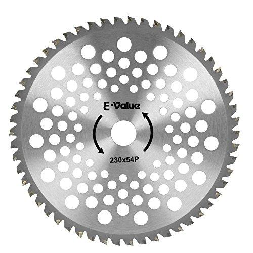 E-Value 刈払作業用 山林用チップソー 230mm×54P 軽量 25cc未満推奨 雑草・笹(...