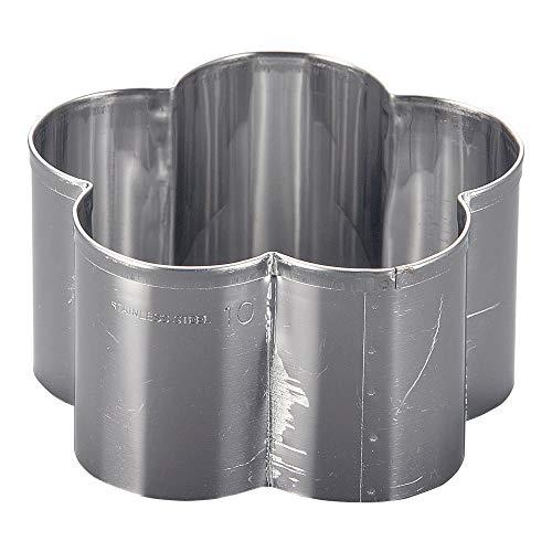 遠藤商事 野菜抜き型 シルバー No.10 業務用 パテ抜 梅 BPT15010