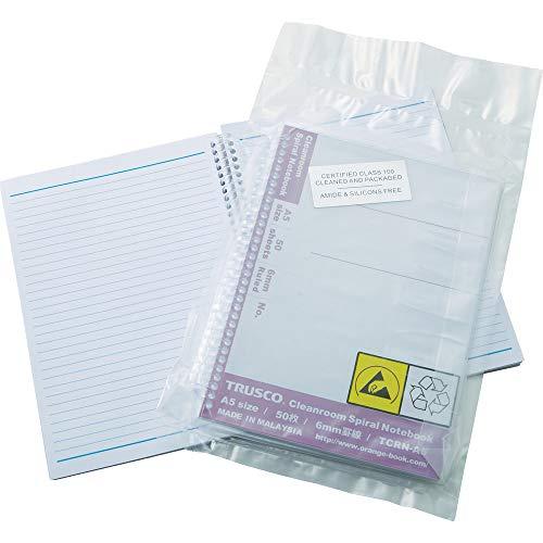 TRUSCO(トラスコ) クリーンルーム用リングノート A5 TCRN-A5