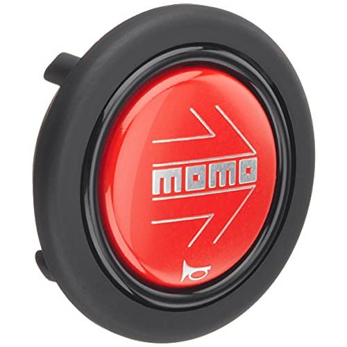 MOMO（モモ） ホーンボタン 【アロー レッド】 ARROW RED （センターリング無し） HB...