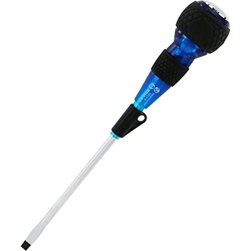 SK11 DEVICE 安全貫通フリーターンドライバー -6×150 DVC-6M150S 電気を通...