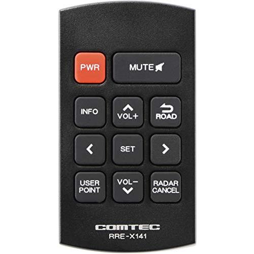 コムテック レーダー探知機用オプション コムテック製レーダー探知機専用リモコン RRE-X141