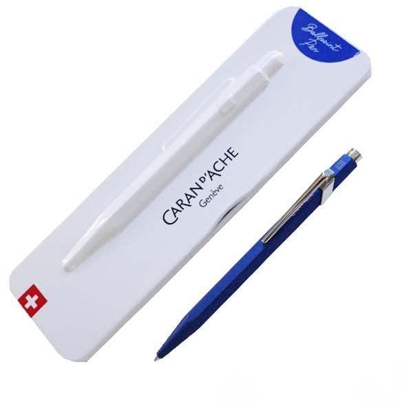 CARAN D'ACHE カランダッシュ ボールペン 油性 849 カラーマットX ブルー NF08...