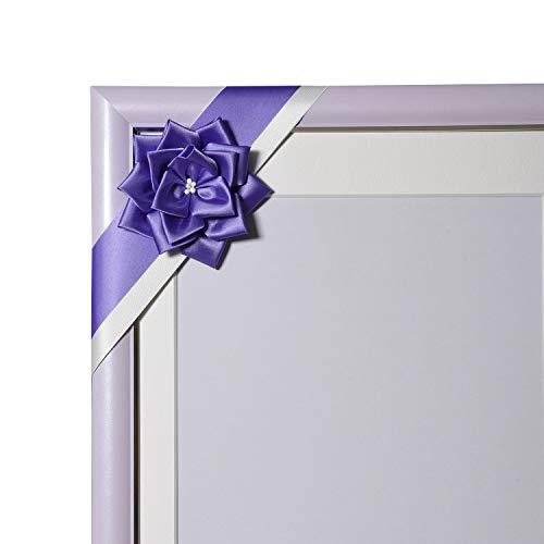 FUJICOLOR 肖像額縁 リボン パープル