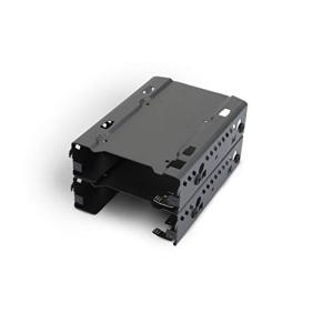 Phanteks - 積み重ね可能 3.5インチ HDD ブラケット デュオ パックケース PH-HDDKT_03、ブラック｜hapitize