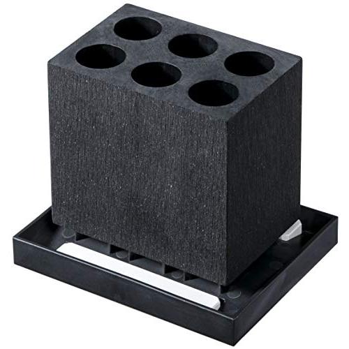 アネスティ 傘立て ブラック 6本立 カラリ アンブレラスタンド ストレート HO1956