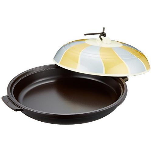 遠藤商事 業務用 陶板鍋 19cm 金銀翔彩 深型 アルミ製 日本製 QTU334