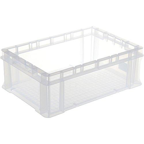 TRUSCO(トラスコ) Fシリーズコンテナ ボックス型コンテナ 収納ケース 12L 半透明 F-2...