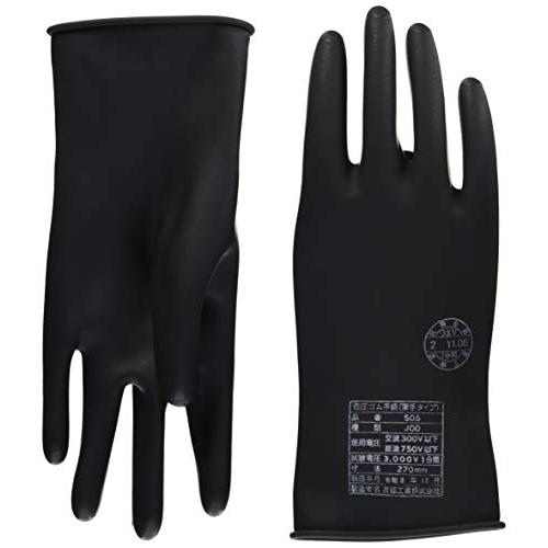 渡部工業(Watabe Kogyo) ワタベ 低圧ゴム手袋(薄手タイプ)直流750V以下 505