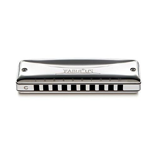 SUZUKI スズキ 10穴ハーモニカ ファビュラスシリーズ F-20E G