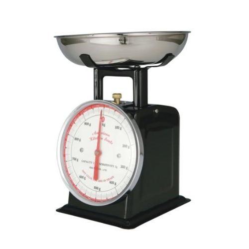 ダルトン(Dulton) アメリカンキッチンスケール 1kg ブラック 100-061 本体:スチー...