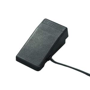 ジャノメ純正電子ミシン用フットコントローラー（黒色・丸3ピンプラグ）プラグサイズ縦26ミリ横12ミリ｜hapitize