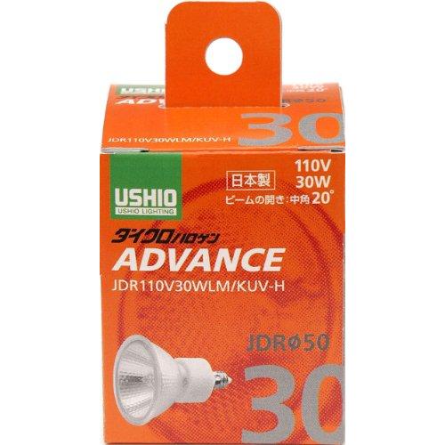 エルパ (ELPA) JDR110Ｖ30WLM/KUＶ-H 電球 ハロゲン電球 照明 E11 110...