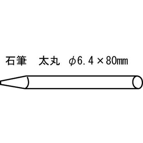 TRUSCO(トラスコ) 石筆太丸 (50本入) SK-40