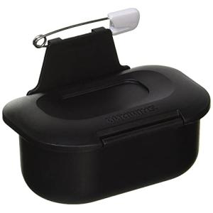 シマノ(SHIMANO) 餌箱 携帯 サシエ入れ CS-034N リミテッドブラック｜川西ストア