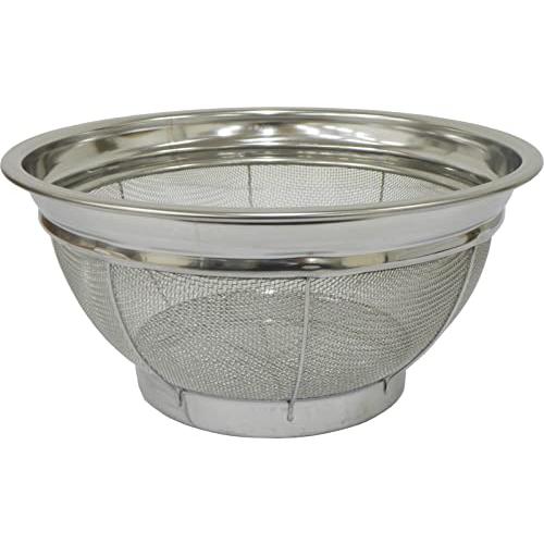 本間冬治工業 日本製 ざる 22.5cm 弁慶18-8 F型ザル 4480015