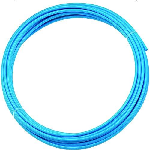 TRUSCO(トラスコ) ポリウレタンチューブ 12X8.0mm 10M巻 ブルー TEN1210