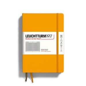 LEUCHTTURM1917/ロイヒトトゥルム Notebooks Medium (A5) ライジングサン ミディアム (A5) 方眼 3633｜hapitize