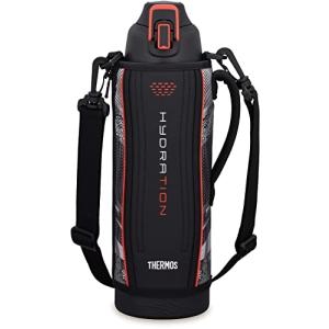 サーモス 水筒 真空断熱スポーツボトル 1.5L ブラックバレンシア 保冷専用 FHT-1502F BKV｜hapitize