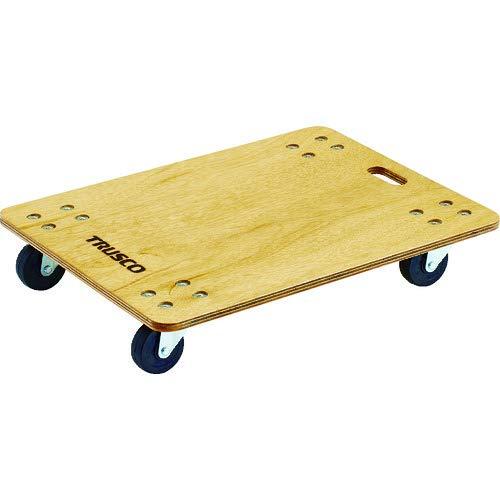TRUSCO(トラスコ) 合板平台車プティカルゴ 450×300 ゴム車 PC-3045G