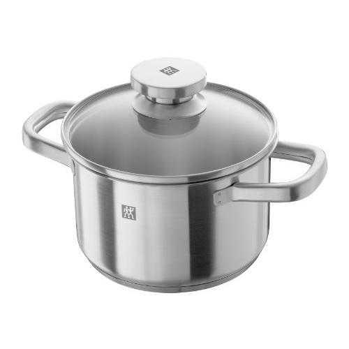 Zwilling ツヴィリング 「 ジョイ ストックポット 20cm 」 両手 鍋 深型 寸胴 ステ...