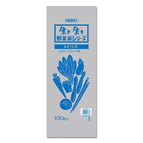 シモジマ (ヘイコー) 野菜袋 #30 ネギ用 12-70 100枚 006721913