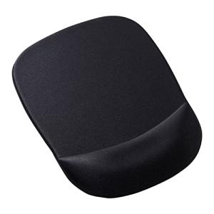 サンワサプライ(Sanwa Supply) 低反発リストレスト付きマウスパッド(ブラック) MPD-MU1NBK2｜hapitize