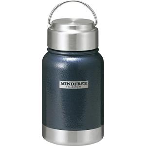 カクセー(Kakusee) ステンレス マグ ボトル 350ml ネイビー 保温 保冷 水筒 広口 ハンドル付き キズつきにくい パウダーコーテ｜川西ストア