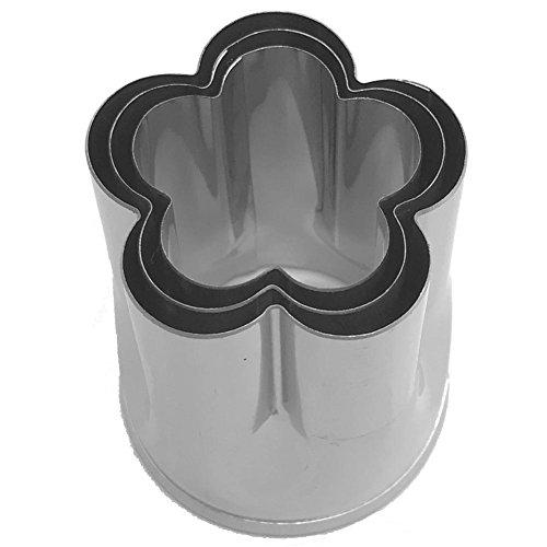 カンダ 18-8ステンレス 野菜抜き型 3サイズセット 梅 業務用 075003