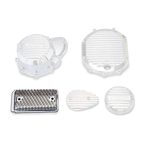 キジマ (kijima) バイク バイクパーツ スターターカバー ドレスアップ アルミ製メッキ仕上げ...