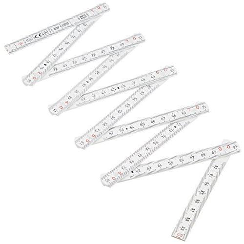 シンワ測定(Shinwa Sokutei) ファイバー折尺 10折 100mm 78606