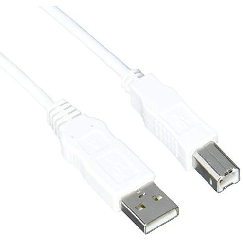 エレコム USBケーブル 【B】 USB2.0 (USB A オス to USB B オス) RoH...