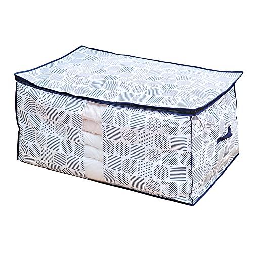 アイメディア こたつ布団収納 収納ケース ふとん収納 ふとん用 収納ボックス 収納袋 北欧柄 不織布...