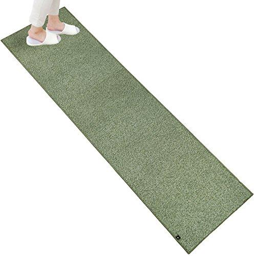 オカ PLYS base (プリスベイス) キッチンマット 約60×240cm (グリーン) 日本製...