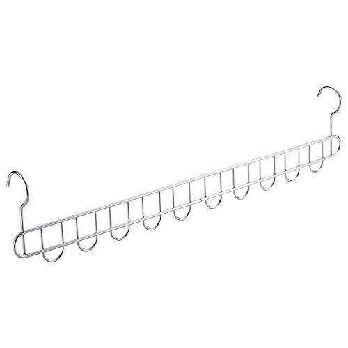 下村企販 等間隔に干せる 10連ハンガー 【日本製】 風で片寄らない まとめて取り込める 浴室乾燥O...