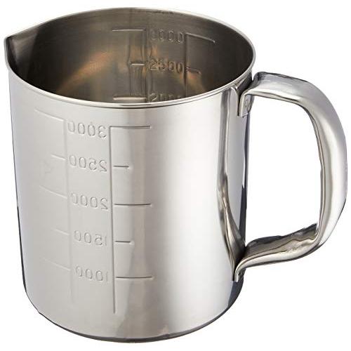 遠藤商事(Endo Shoji) TKG 水マス 計量カップ 3L ステンレス製で錆びにくく衛生的 ...