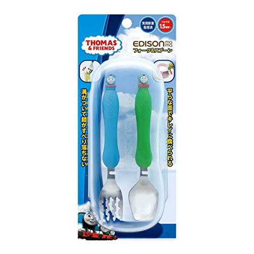 EDISONmama(エジソンママ) フォーク&amp;スプーン ケース付 きかんしゃトーマス トーマス 2...