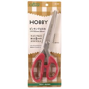 Clover ホビーピンキングはさみ P210 ギザ刃5mm 全長22cm 36-631