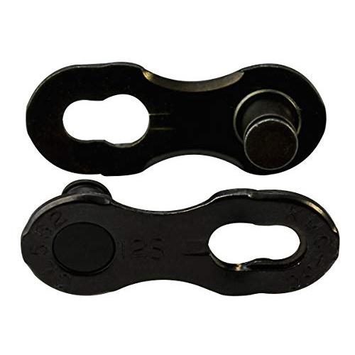 ケイエムシー(KMC) CL552 12SPEED用ミッシングリンク DLC Black 2ペア1セ...